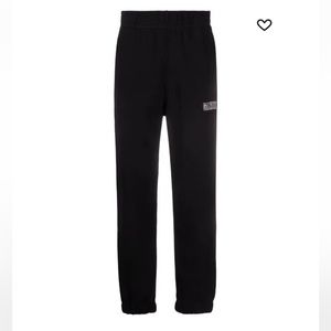 GANNI black Software Isoli track pants